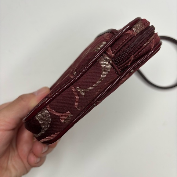 Coach Mini Monogram Wristlet - Picture 5 of 10